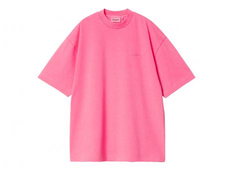 Carhartt Women Lumo Tshirt Lumo Pink Garment Dyed I034377