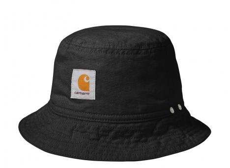 Carhartt Walter Bucket Hat Black Rinsed I033589