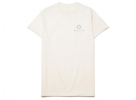 Motto Logo Tee Mermaid Tee Beige