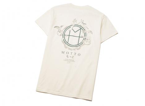 Motto Logo Tee Mermaid Tee Beige