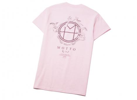 Motto Logo Tee Mermaid Tee Light Pink