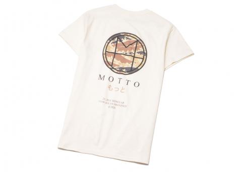 Motto Logo Tee Camo Natural