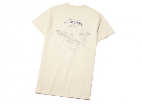 Novoid Plus Nautico Club Tee Sand