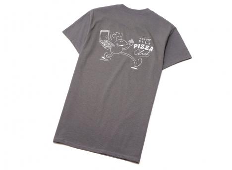 Novoid Plus Pizza Club Tee Charcoal