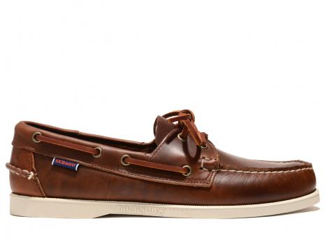 Sebago Docksides Portland Waxed Brown