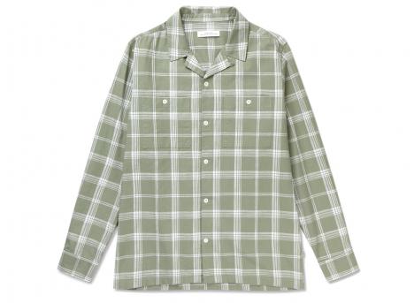 Wood Wood Dylan Check Shirt Light Green