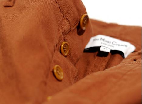 YMC P4LAA Deja Vu Trouser Brown