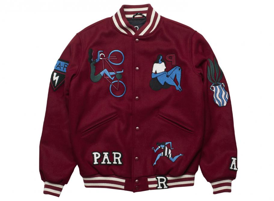 plus varsity jacket