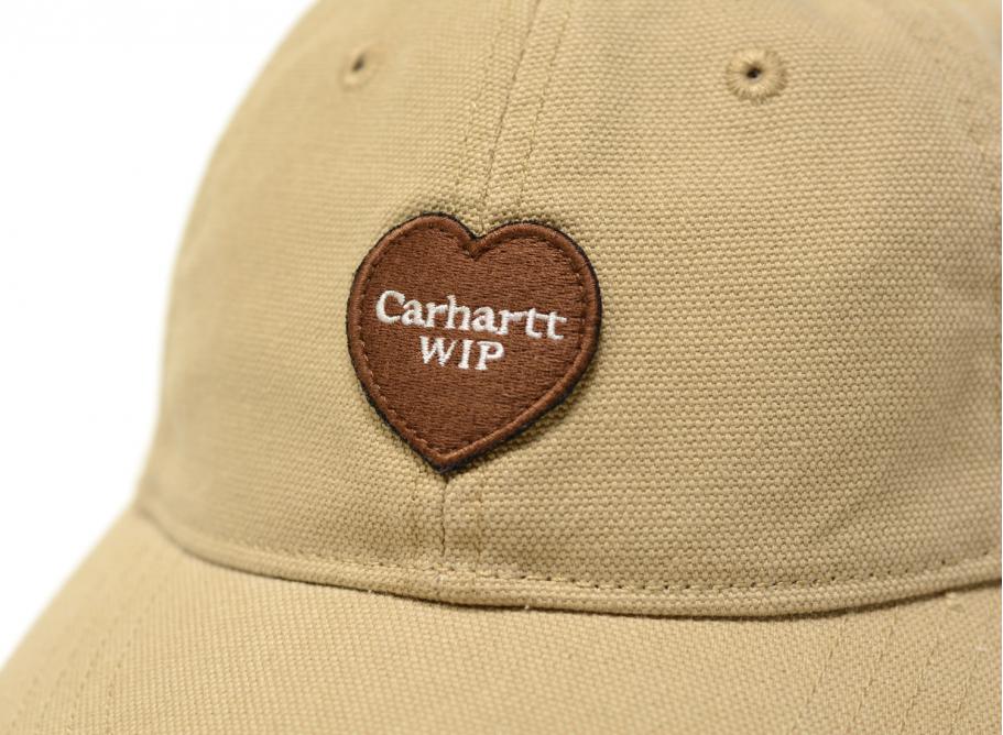 Carhartt Heart Patch Cap Dusty Hamilton Brown I032132 / Novoid Plus