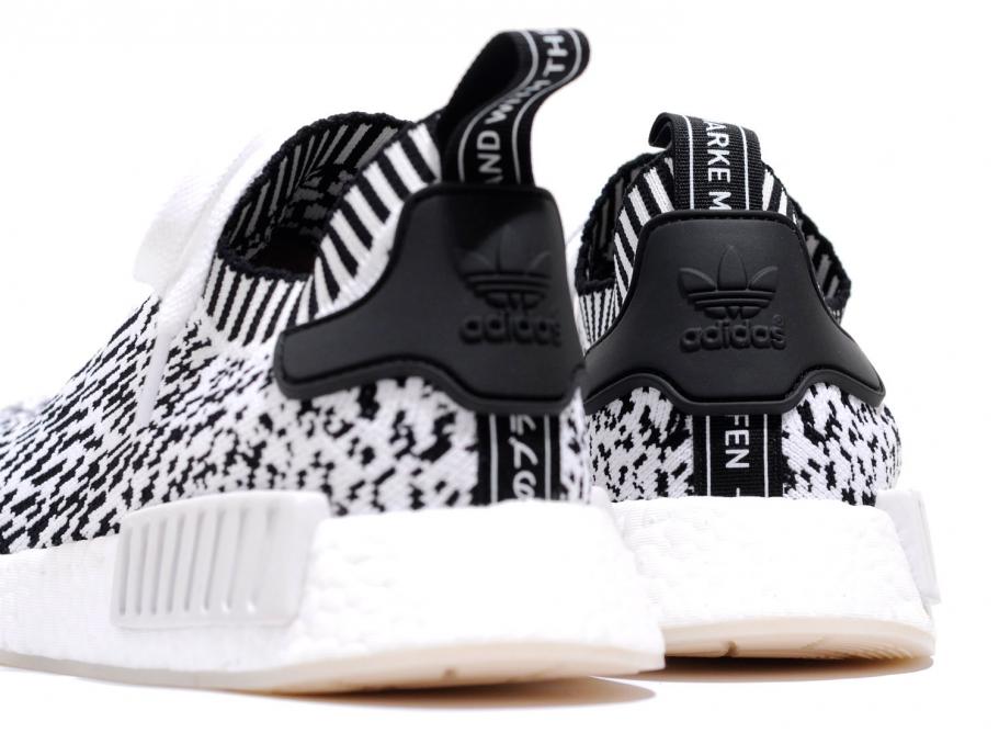adidas nmd r1 primeknit zebra white