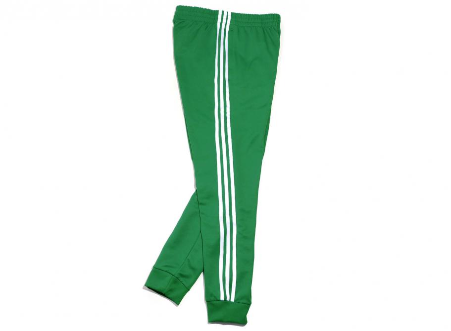adidas originals SST Track Pants Green