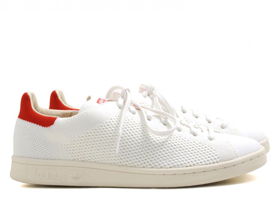 Adidas Originals Stan Smith OG Primeknit White / Red S75147 / Novoid Plus