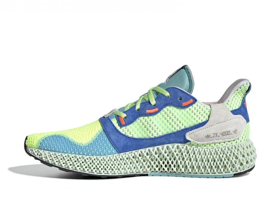 adidas zx 4000 4d yellow