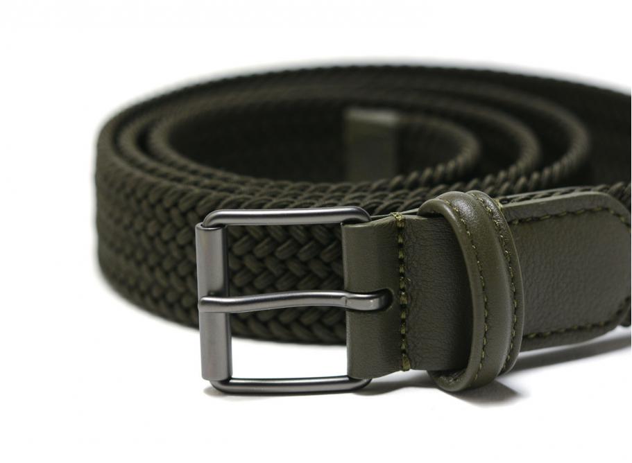 Anderson's Narrow Woven Leather Belt