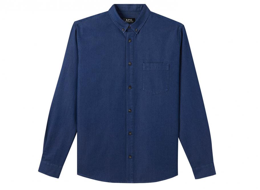 APC Chemise Harry Indigo