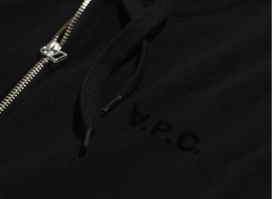 Apc hoodie clearance black