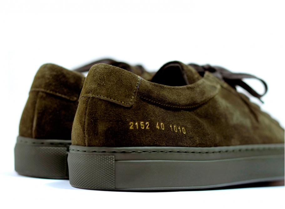 Common Projects Achilles Low In Suede 