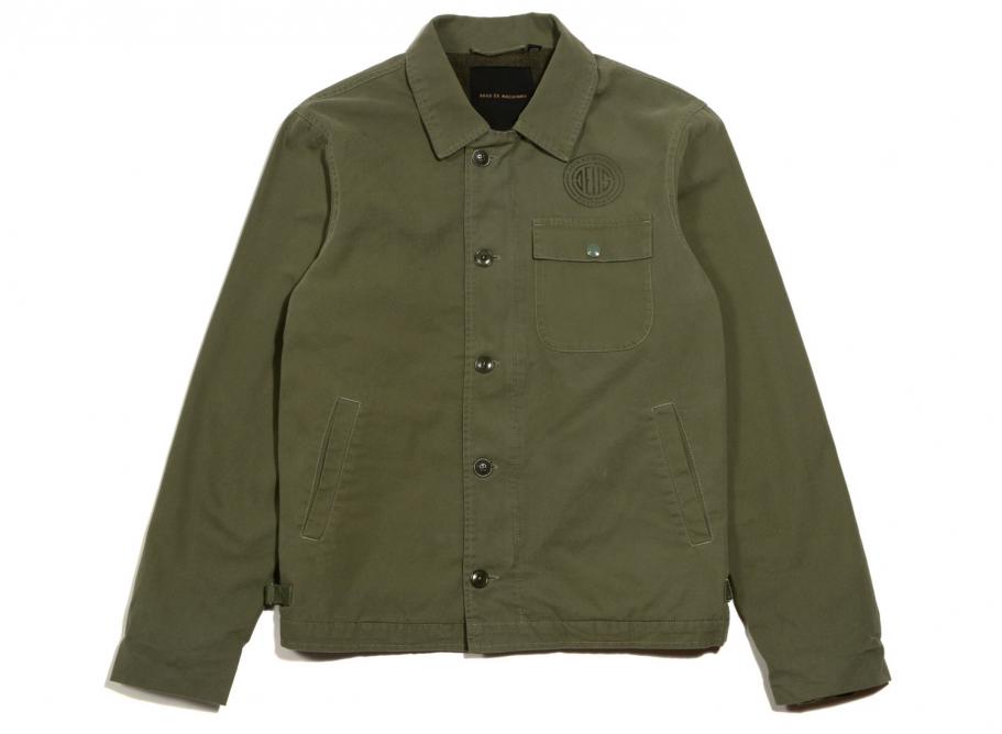 Deus Ex Machina A2 Deck Jacket Dark Olive / Novoid Plus