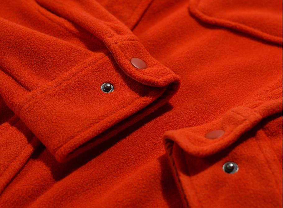 Deus Ex Machina Luther Fleece Shirt Red Clay / Novoid Plus