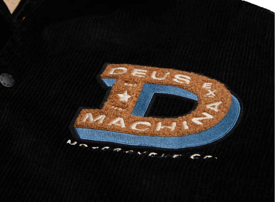 Deus Ex Machina Riders Friend Coach Jacket Black / Novoid Plus