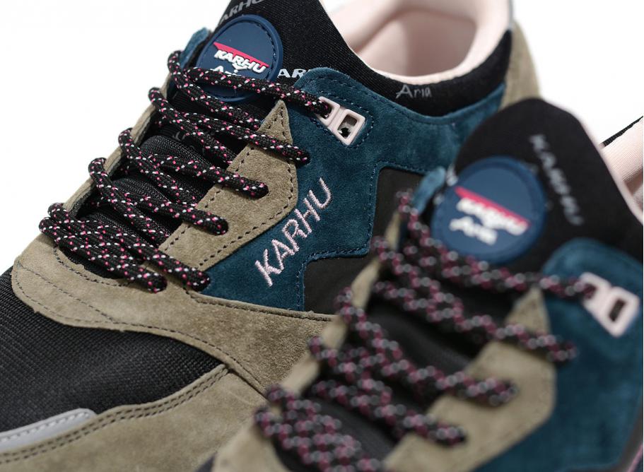 karhu aria 95 vetiver jet black