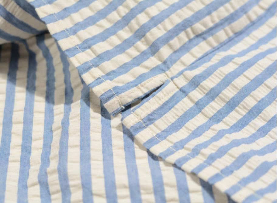 Levis® Made & Crafted® Camp Shirt Sea Stripe / Novoid Plus