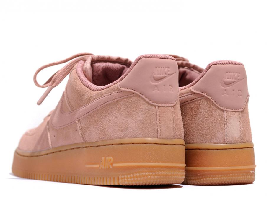 Nike Air Force 1 07 LV8 Suede 'Particle Pink Gum AA1117 600 Sz. 13 Pink Pig  RARE