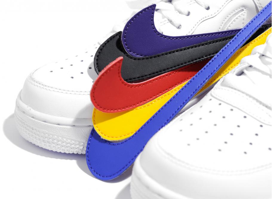 air force 1 velcro swoosh pack