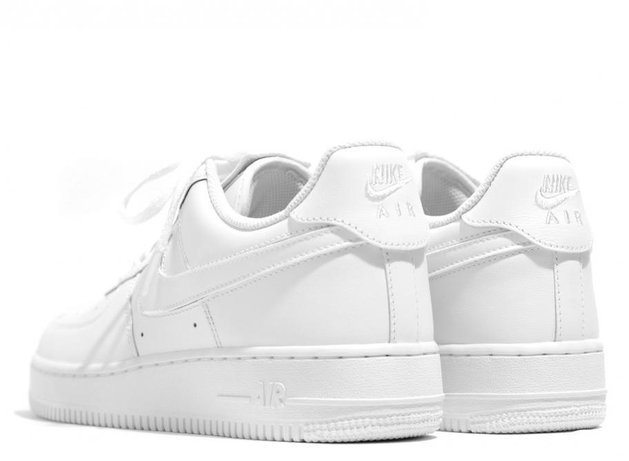 nike air force 1 velcro swoosh pack white