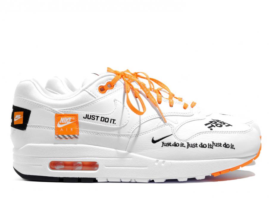 just do it white air max