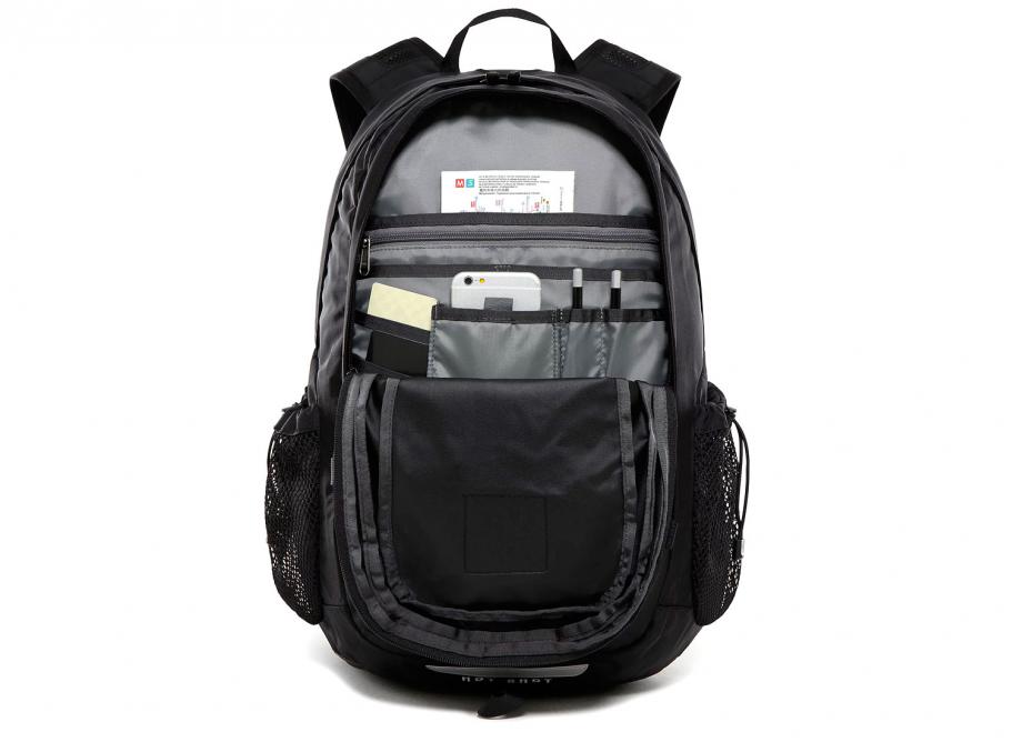 The North Face Hot Shot Backpack Black Soldes Novoid Plus