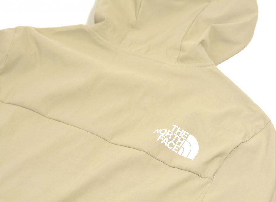 beige north face hoodie