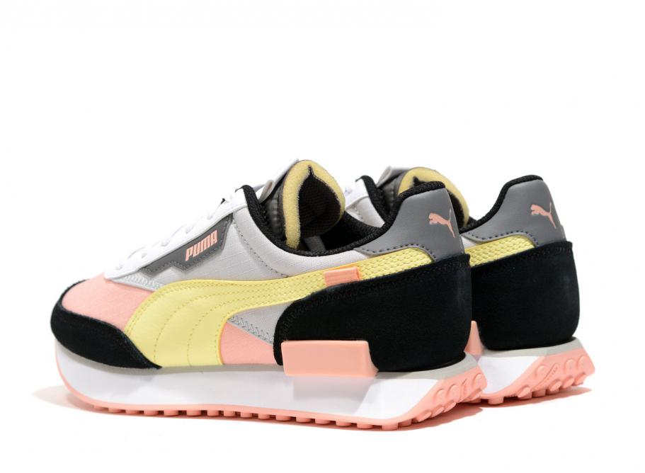 puma future rider play on apricot blush gray violet