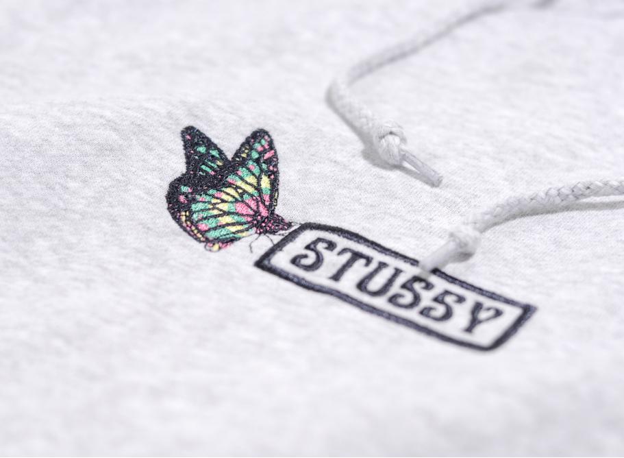 Stüssy butterfly best sale applique hood