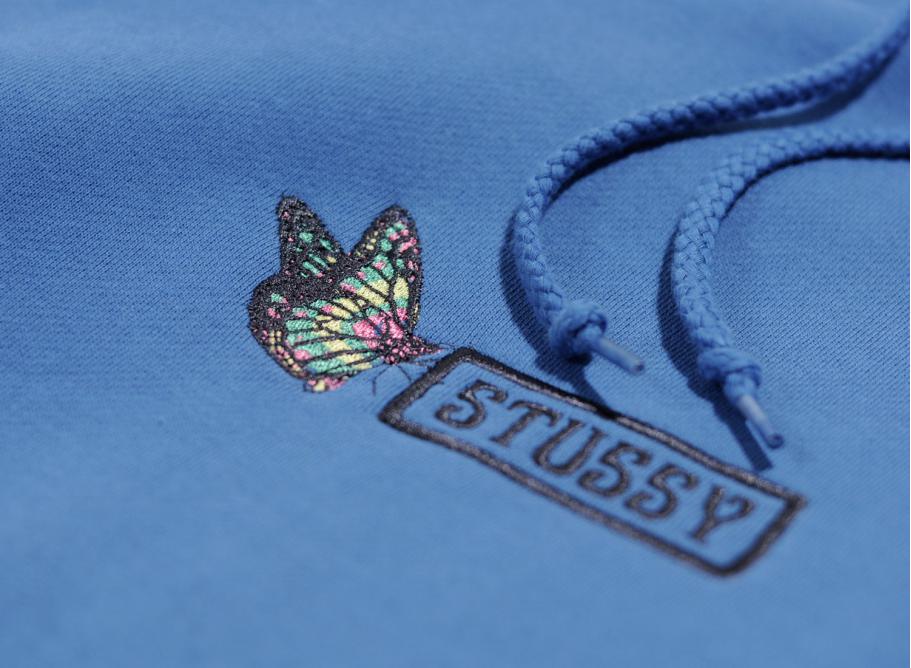 Stüssy butterfly hot sale applique hood