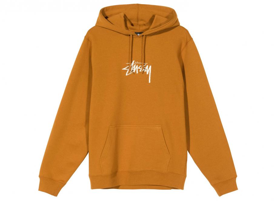 stussy stock logo applique hood