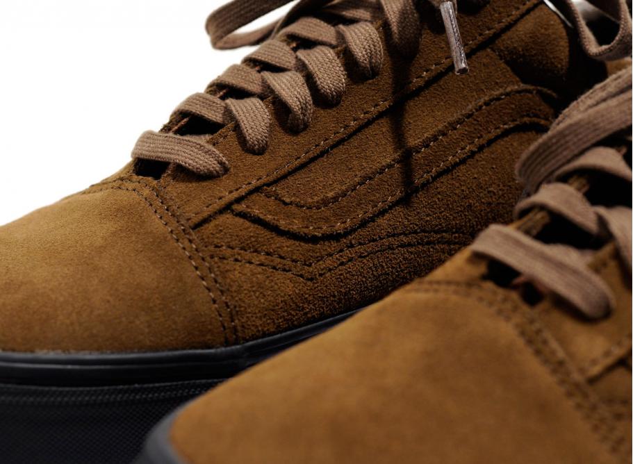 vans premium suede old skool sneakers beige