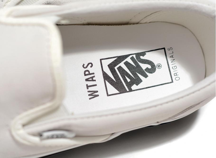 Vans Vault x WTAPS Classic Slip-On LX White / Black / Novoid Plus